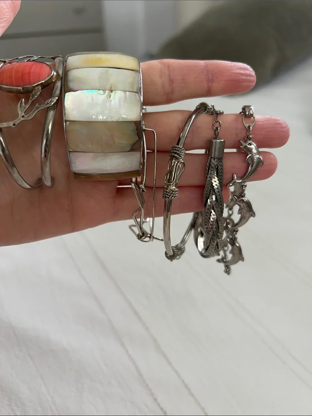 Braided Sterling Silver Women’s Bracelet